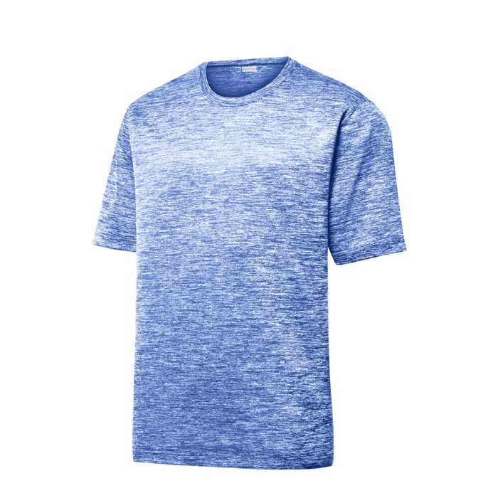 SportTek PosiCharge Electric Heather Tee