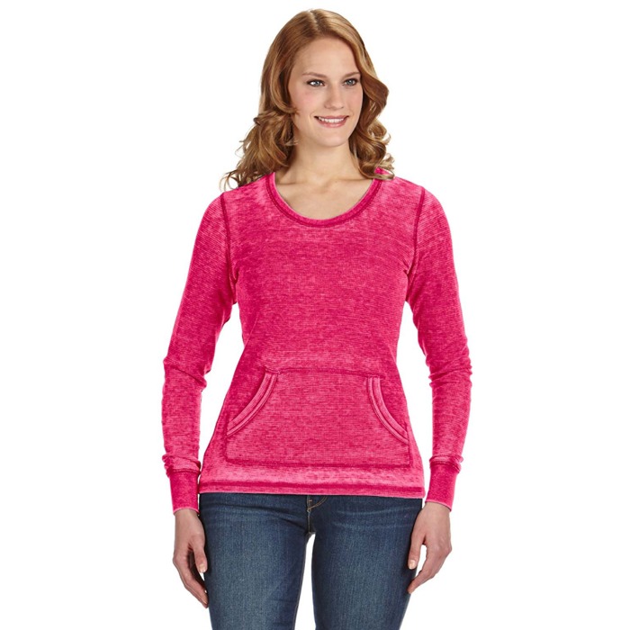 J America Ladies' Zen Thermal LongSleeve TShirt