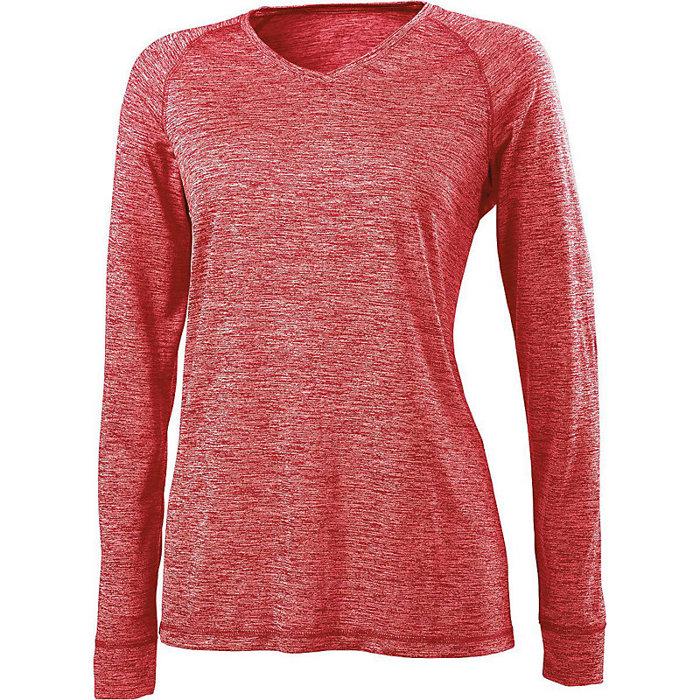 Holloway Ladies Electrify 2.0 Shirt VNeck LS