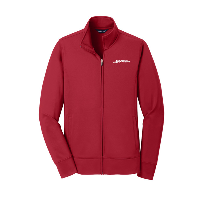 Sport-Tek Ladies Sport-Wick Fleece Full-Zip Jacket