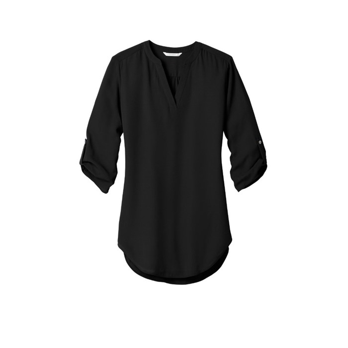 Port Authority Ladies 3/4Sleeve Tunic Blouse